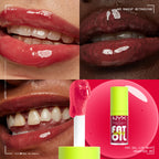 NYX Professional Makeup - Fat Oil Lip Drip, Moisturizing, Shiny, Vegan Tinted Lip Gloss, Non-Sticky Finish, 12H Hydration | MazenOnline