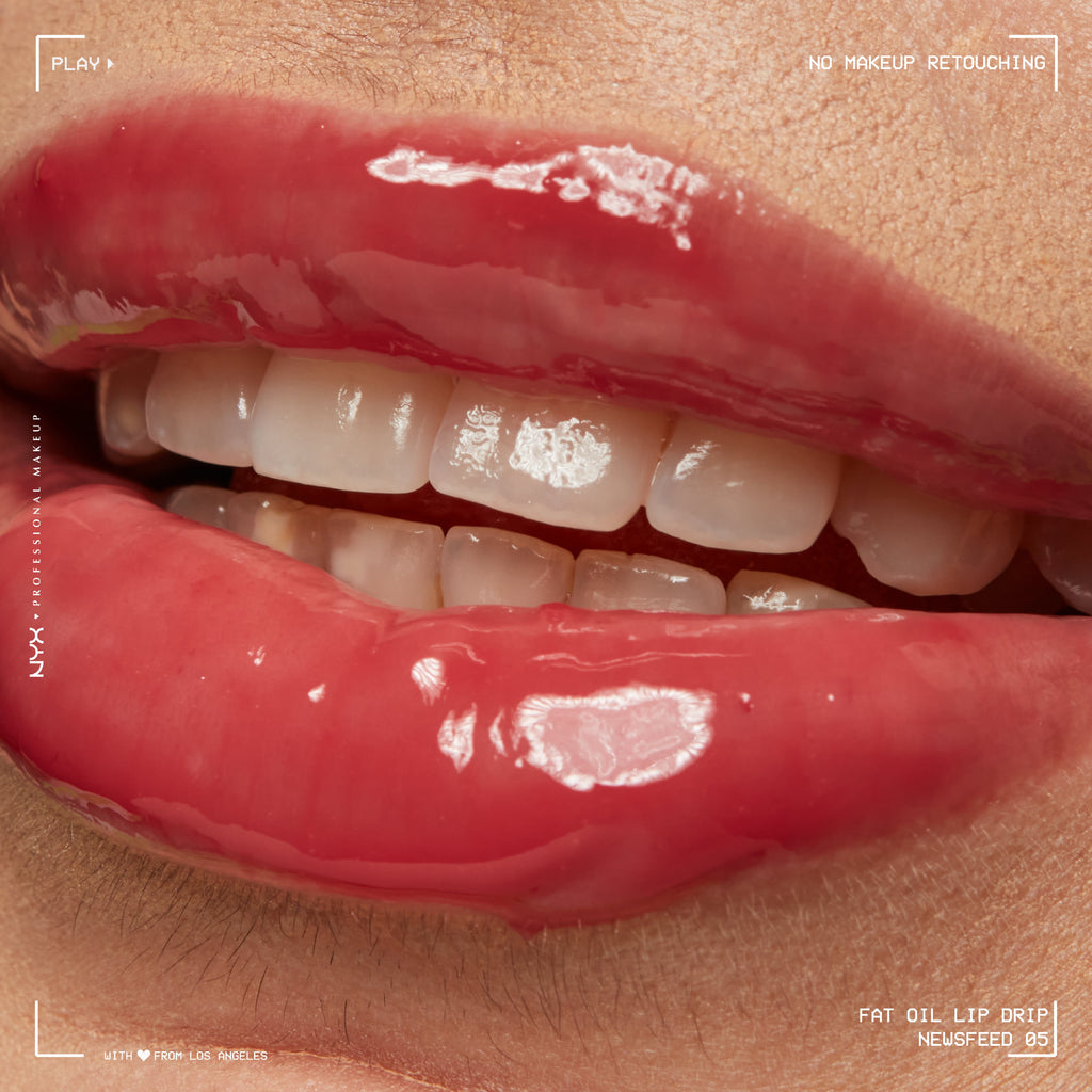 NYX Professional Makeup - Fat Oil Lip Drip, Moisturizing, Shiny, Vegan Tinted Lip Gloss, Non-Sticky Finish, 12H Hydration | MazenOnline