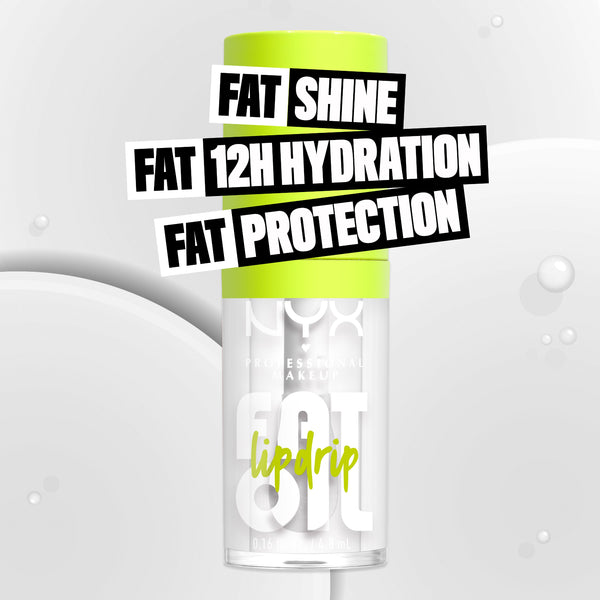 NYX Professional Makeup - Fat Oil Lip Drip, Moisturizing, Shiny, Vegan Tinted Lip Gloss, Non-Sticky Finish, 12H Hydration | MazenOnline