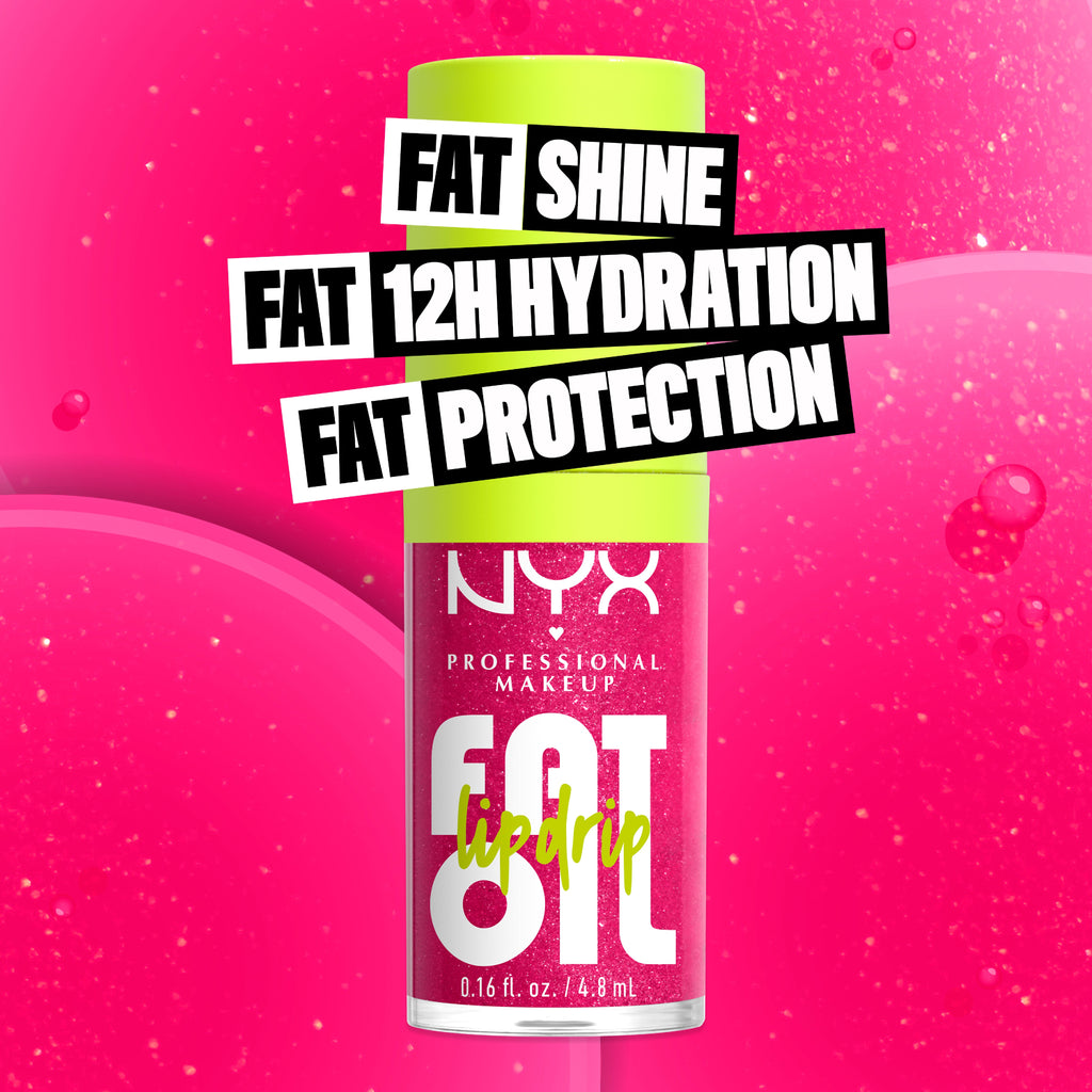 NYX Professional Makeup - Fat Oil Lip Drip, Moisturizing, Shiny, Vegan Tinted Lip Gloss, Non-Sticky Finish, 12H Hydration | MazenOnline