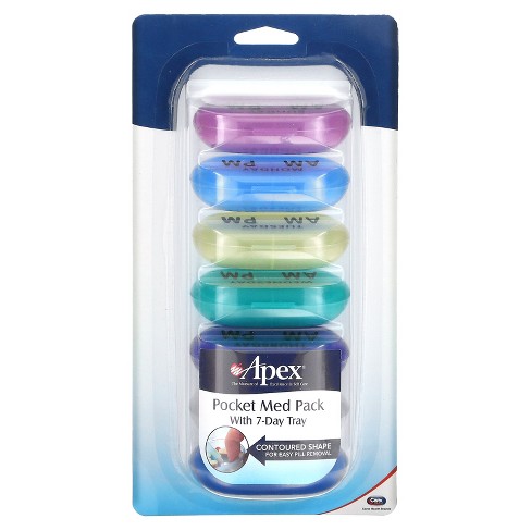 Pocket Pill Med Pack With 7 Day Tray - MazenOnline
