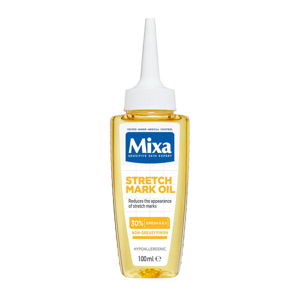 Mixa - Anti Stretch Mark Oil - For Skin with Stretch Marks - With Omega 6 & 9 | MazenOnline