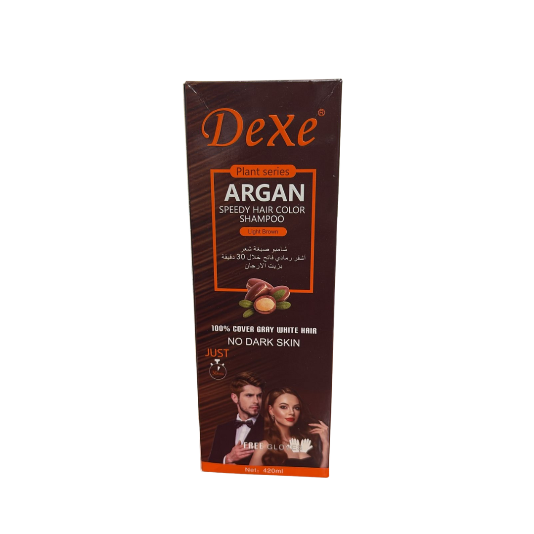 Dexe - Argan Speedy Hair Color Shampoo | MazenOnline