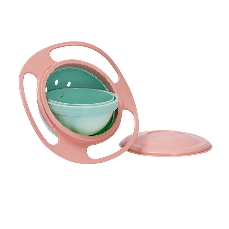 360 Degrees Rotate Baby Magic Gyro Bowl - MazenOnline