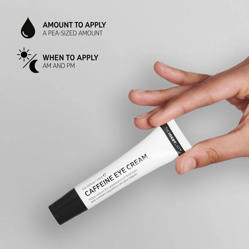 the inkey list caffeine eye cream