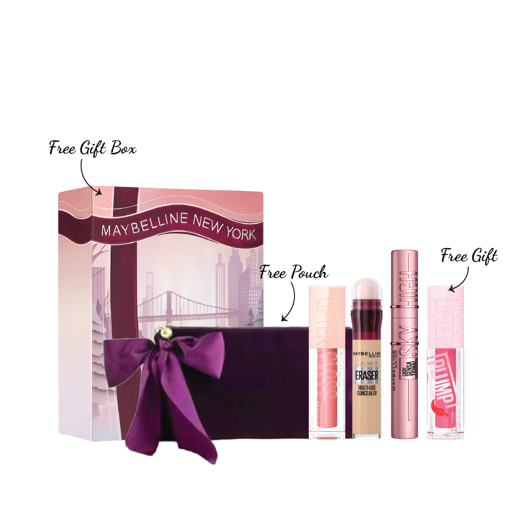 Lash Sensational Sky High + Instant Age Rewind Concealer + Lifter Gloss + Lifter Plump Gift