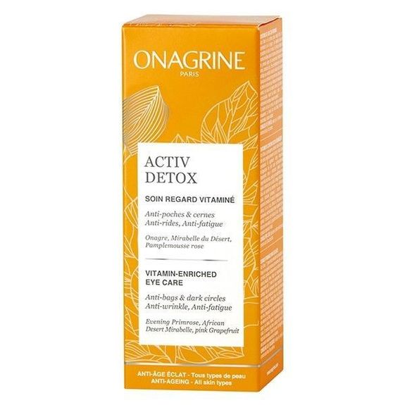 Onagrine - Activ Détox - Soin regard vitaminé | MazenOnline