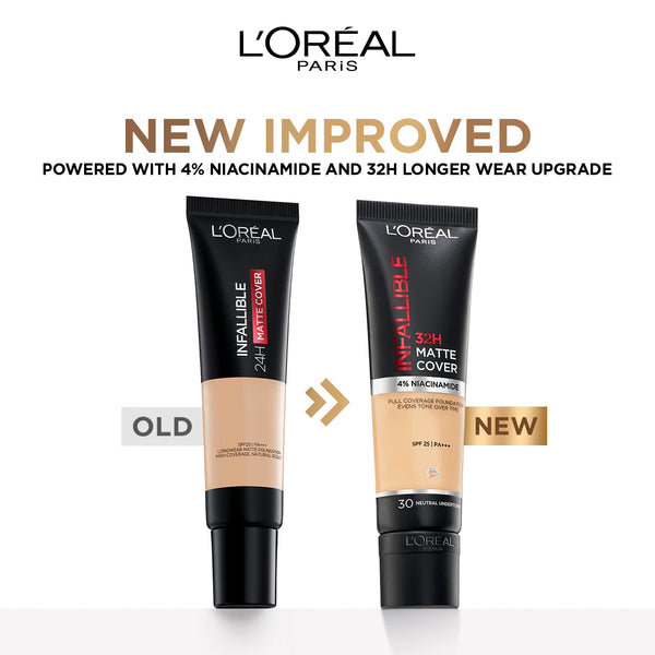 L'Oreal Paris Infallible 24Hr Stay Fresh Foundation Of 30 ml - 230 Radiant  Honey