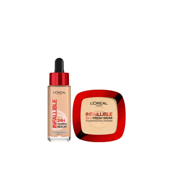 Tinted Serum & Fresh Wear Powder