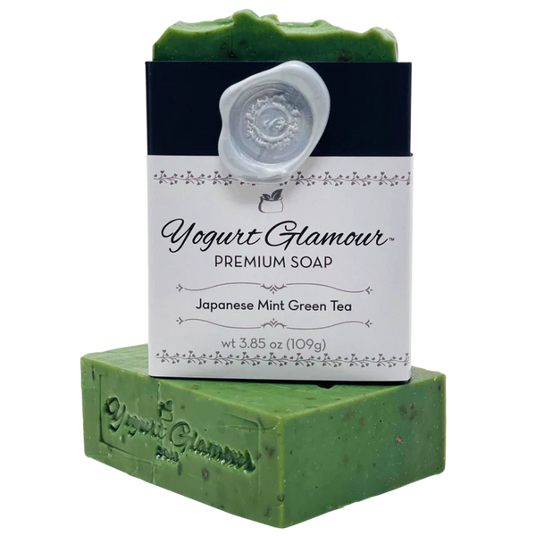 Green Tea Mint Yogurt Soap Natural - MazenOnline