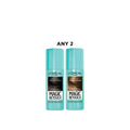L'Oréal Paris Magic Retouch Bundle with color spray bottles for quick hair root touch-ups and color correction.