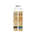 Two L'Oréal Paris Elnett hair spray bundles with silver cans and black caps, displayed together.