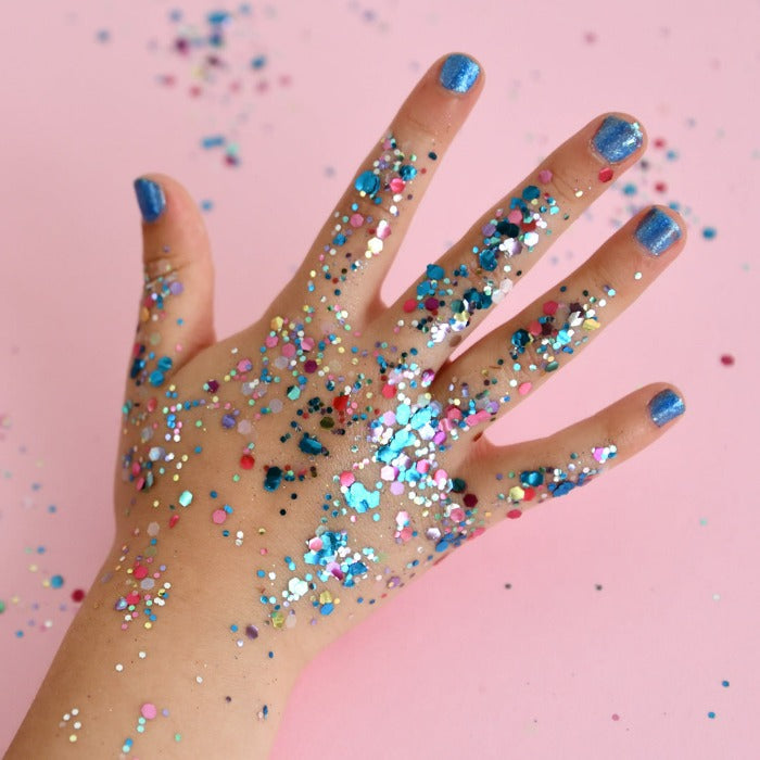Mermaid Blue Water-Based Kids Nail Polish