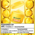 Vitamin C Fresh & Bright Cream. Hydration, 48H Oil Free Hydration - 4% [Vitamin C* + Niacinamide] - Cruelty Free International & Vegan
