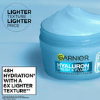 Hyaluron Fresh & Plump Cream - Hydration, 48H Oil Free - 4% [Hyaluronic Acid + Niacinamide] - Cruelty Free International & Vegan