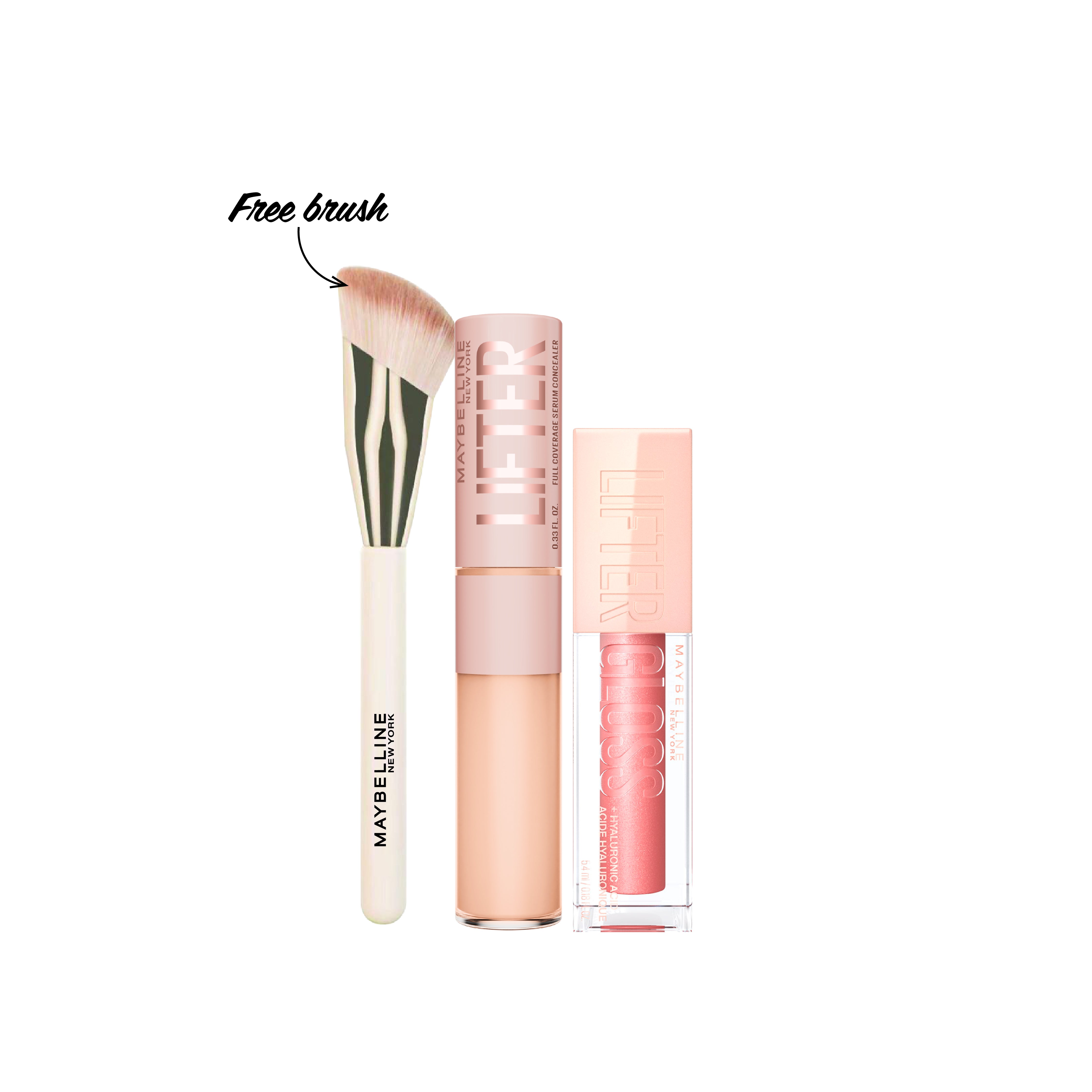 Lifter Serum Concealer + Lifter Gloss + Brush