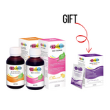 Nez-Gorge Sirop + 22 Vitamines and get Free Probiotiques