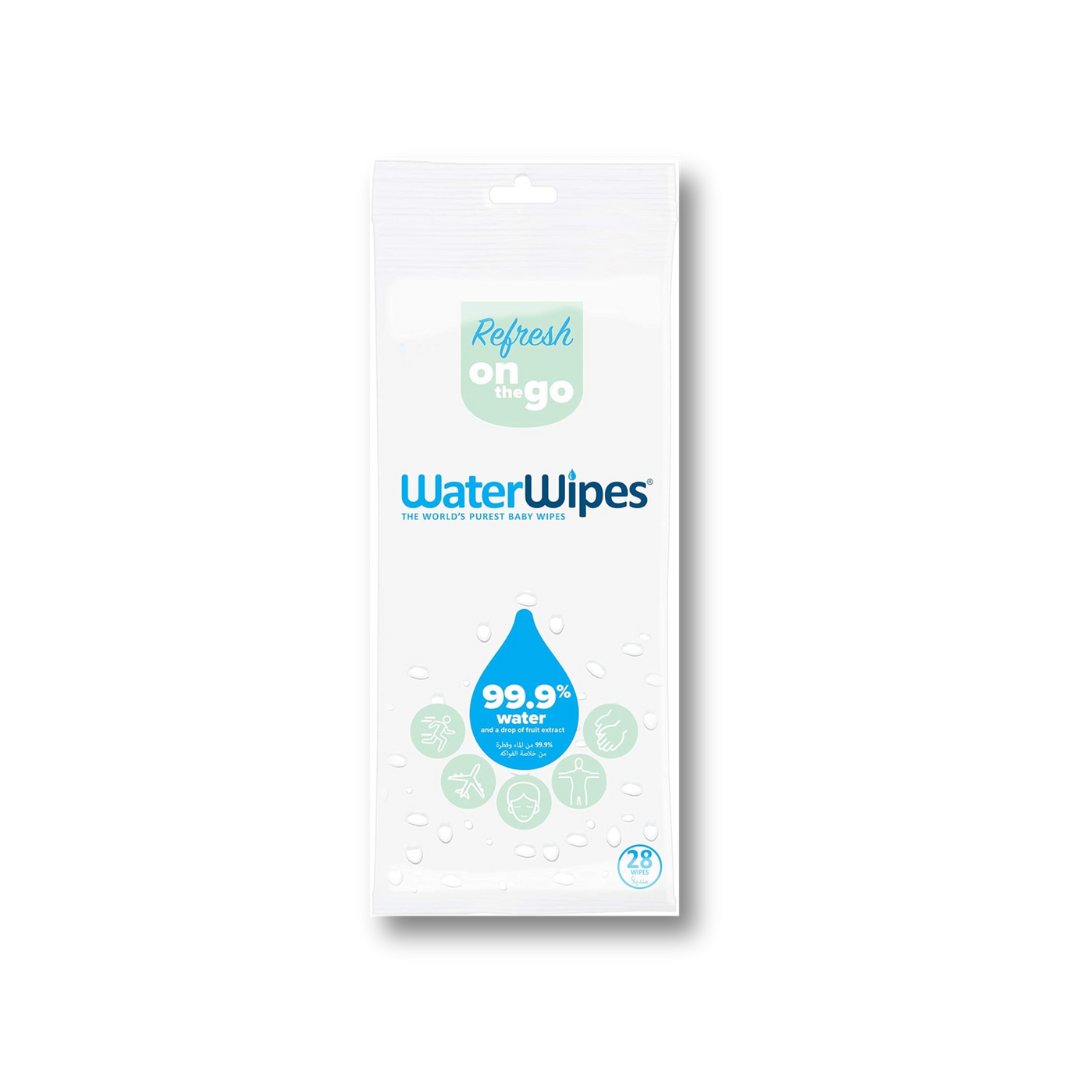 WaterWipes - Water Wipes Refresh On The Go Wipes | MazenOnline