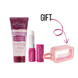 Retinol Cleanser + Retinol Eye Stick and free Medium Washbag Pouch