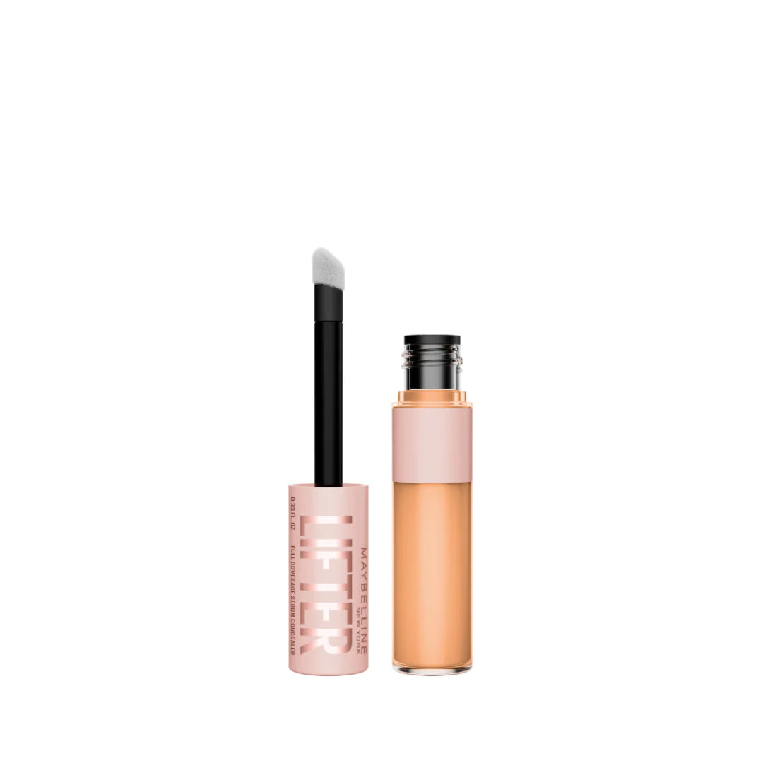 Lifter Serum Concealer, Full Coverage, Includes 2% Peptides + Caffeine to Hydrate & Brighten Under Eyes