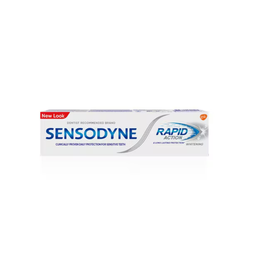 Sensodyne - Rapid Action Whitening Toothpaste | MazenOnline