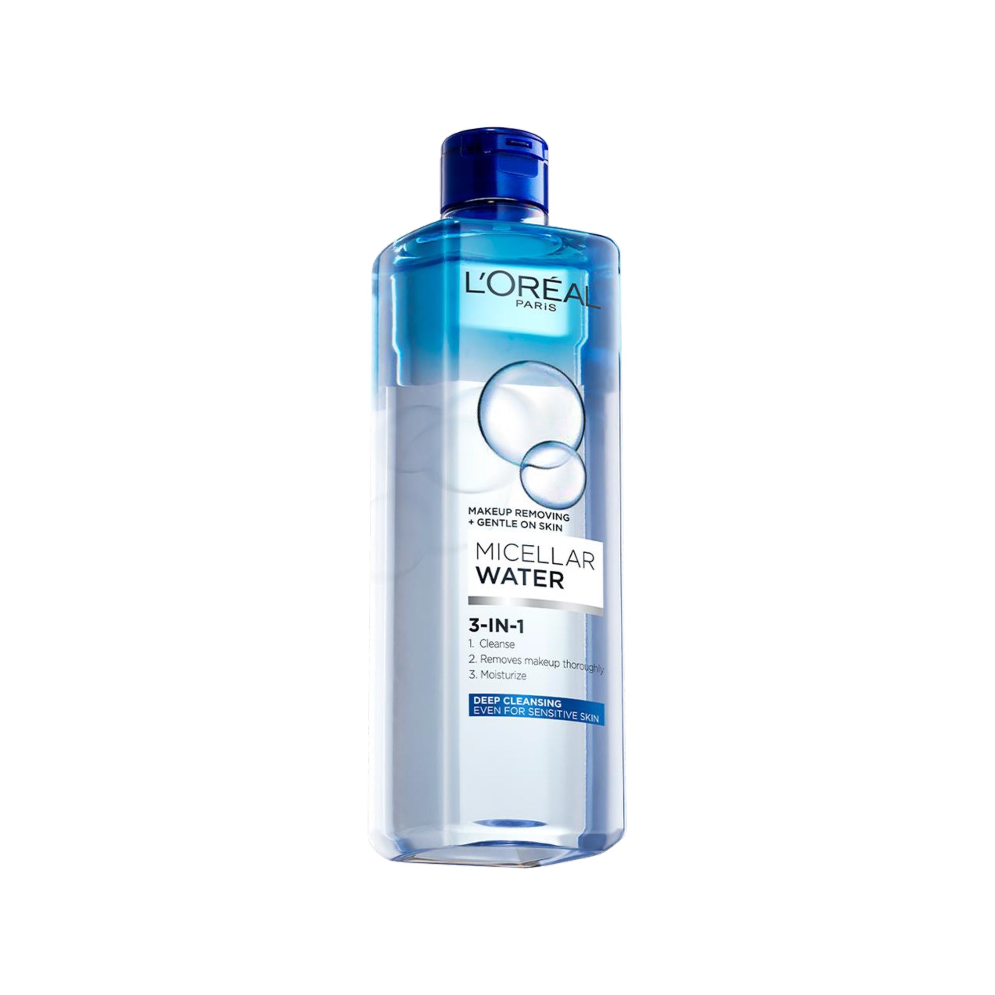 L'Oréal Paris - 3-in-1 Deep Cleansing Micellar Water for long wear makeup remover | MazenOnline