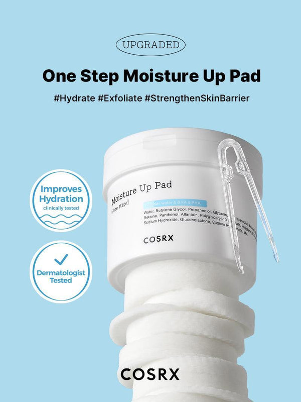 COSRX - One Step Moisture Up Pad | MazenOnline