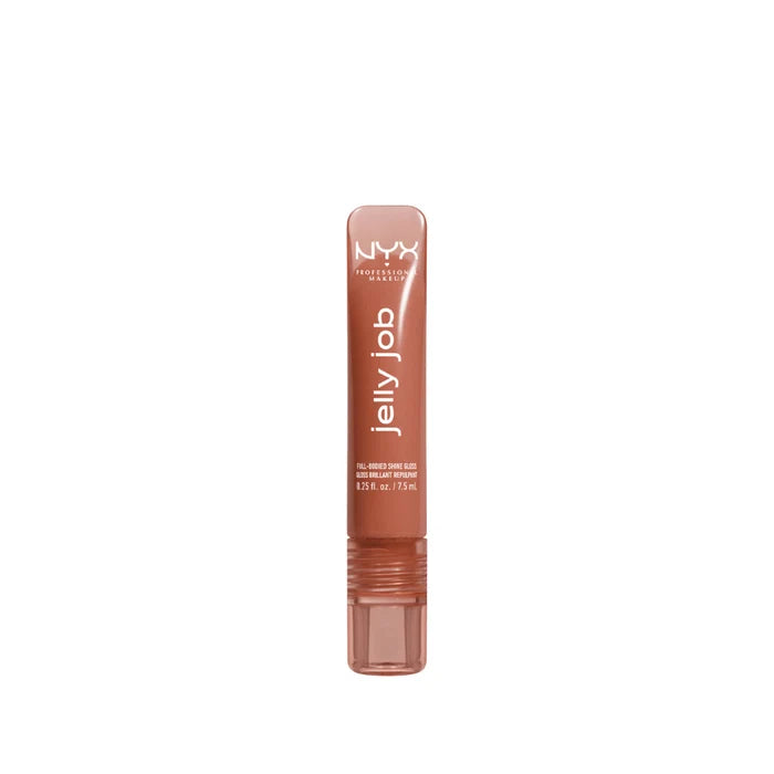 Jelly Job Lip Gloss, Lip Tint Gloss with Full-Bodied, Smoothing, and Hyper-Glossy Shine
