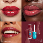NYX Professional Makeup - Lip IV Hydrating Gloss Stain, Lip Gloss, Up to 12HR Hydration, High Pigment, Wet Shine Finish | MazenOnline