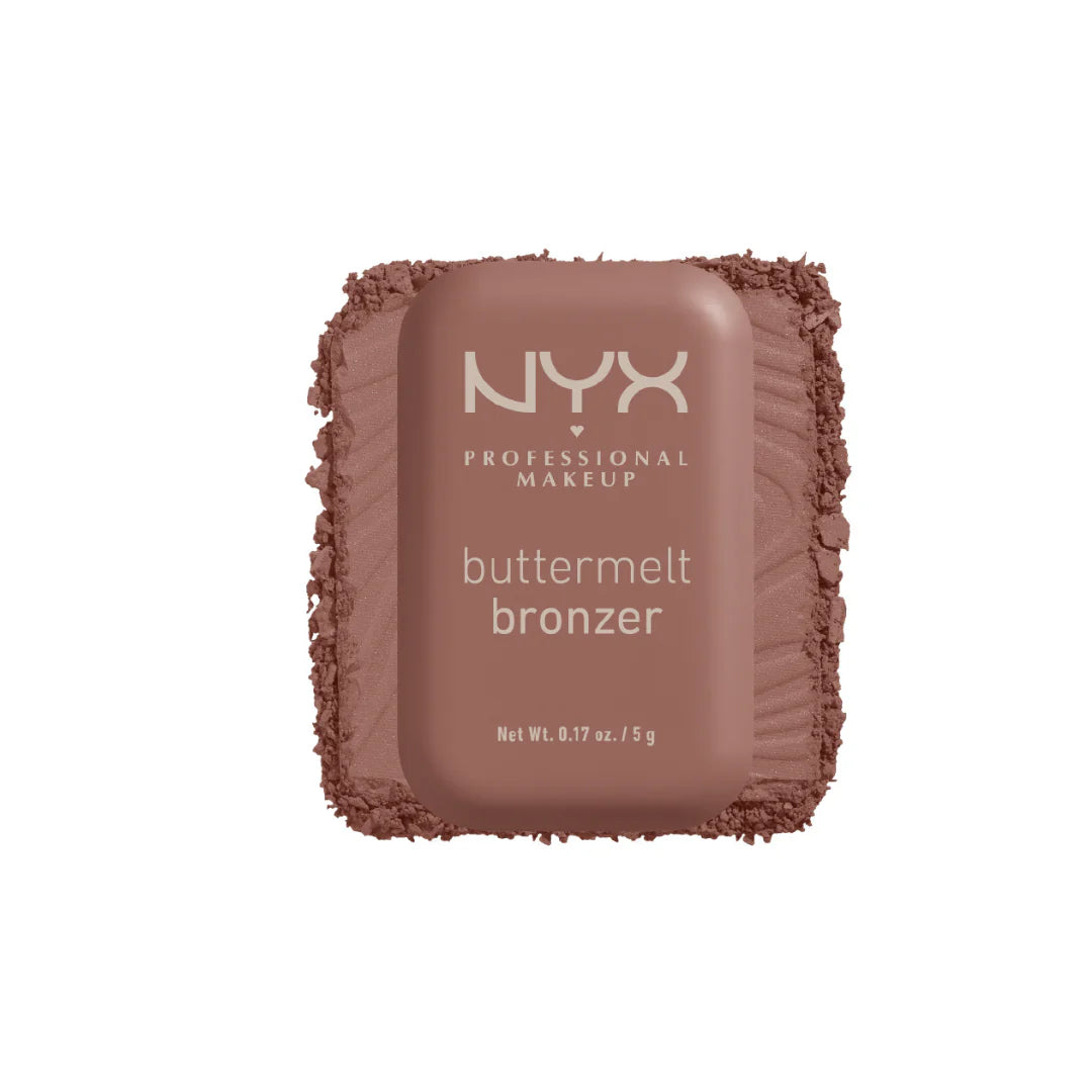 NYX Professional Makeup - Buttermelt Bronzer, Powder Bronzer, 12 HR Wear, Fade Resistant & Transfer Resistant, Buildable, Vegan-Do Butta | MazenOnline