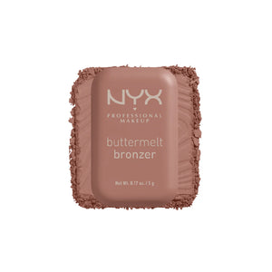 NYX Professional Makeup - Buttermelt Bronzer, Powder Bronzer, 12 HR Wear, Fade Resistant & Transfer Resistant, Buildable, Vegan-Do Butta | MazenOnline