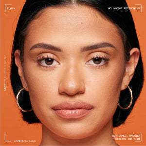 NYX Professional Makeup - Buttermelt Bronzer, Powder Bronzer, 12 HR Wear, Fade Resistant & Transfer Resistant, Buildable, Vegan-Do Butta | MazenOnline