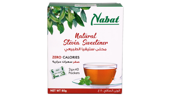 NAT STEVIA SWEET PACK 80G - MazenOnline