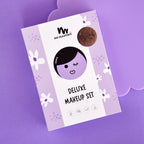 Nancy Purple Natural Pressed Powder Kids Makeup Palette Kit