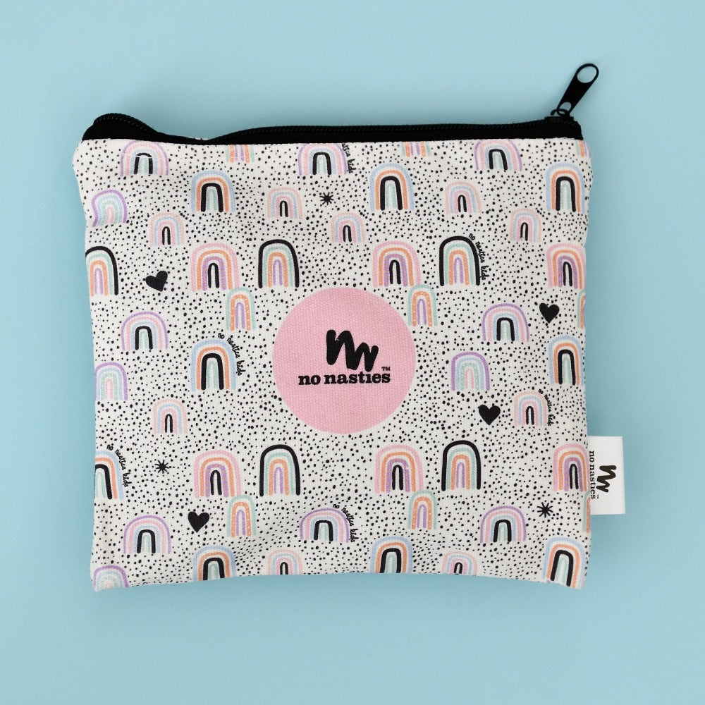 No Nasties Kids Rainbow Cosmetic Bag