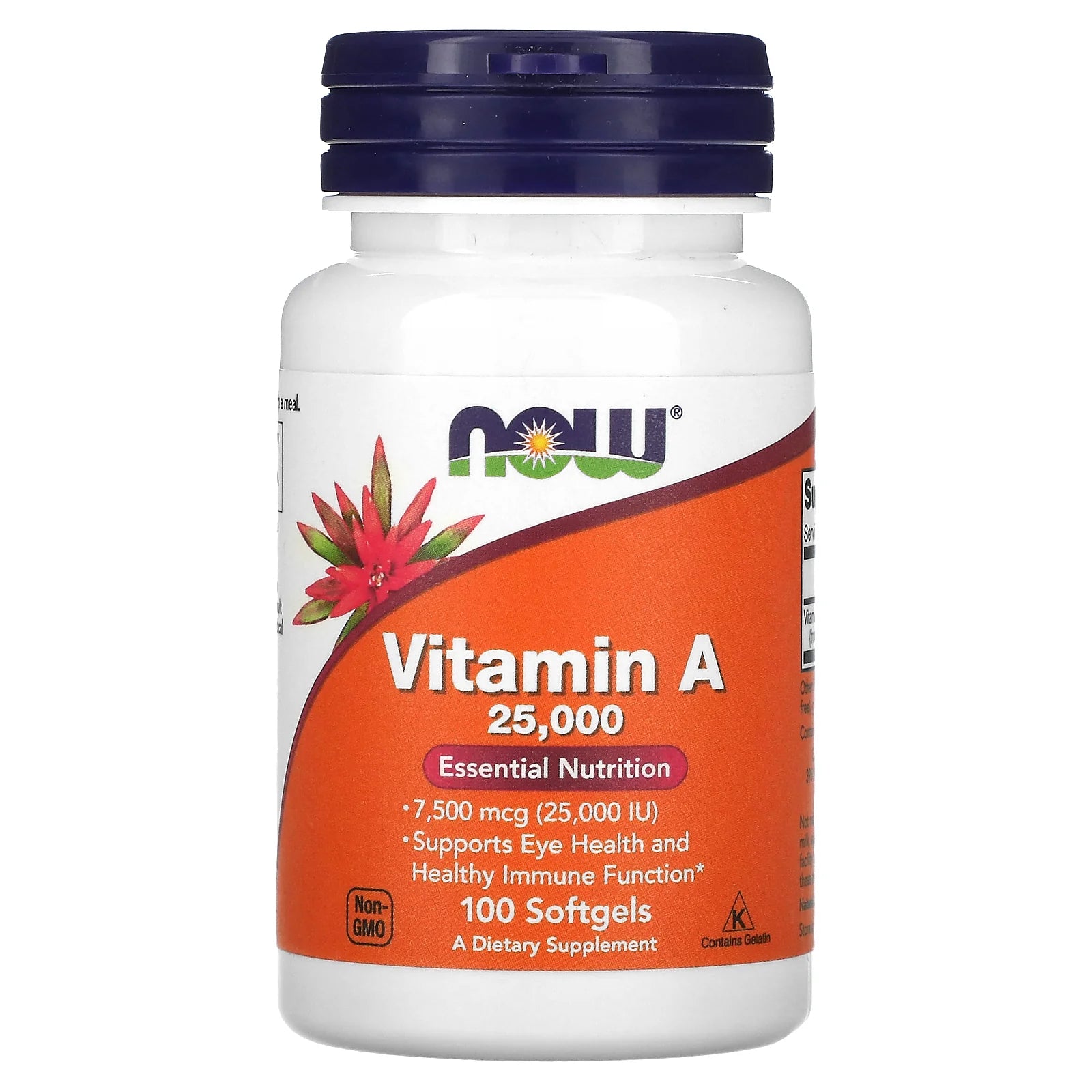Now - Vitamin A, 7,500 mcg | MazenOnline