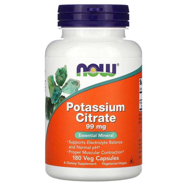 Now - Potassium Citrate 99 Mg | MazenOnline