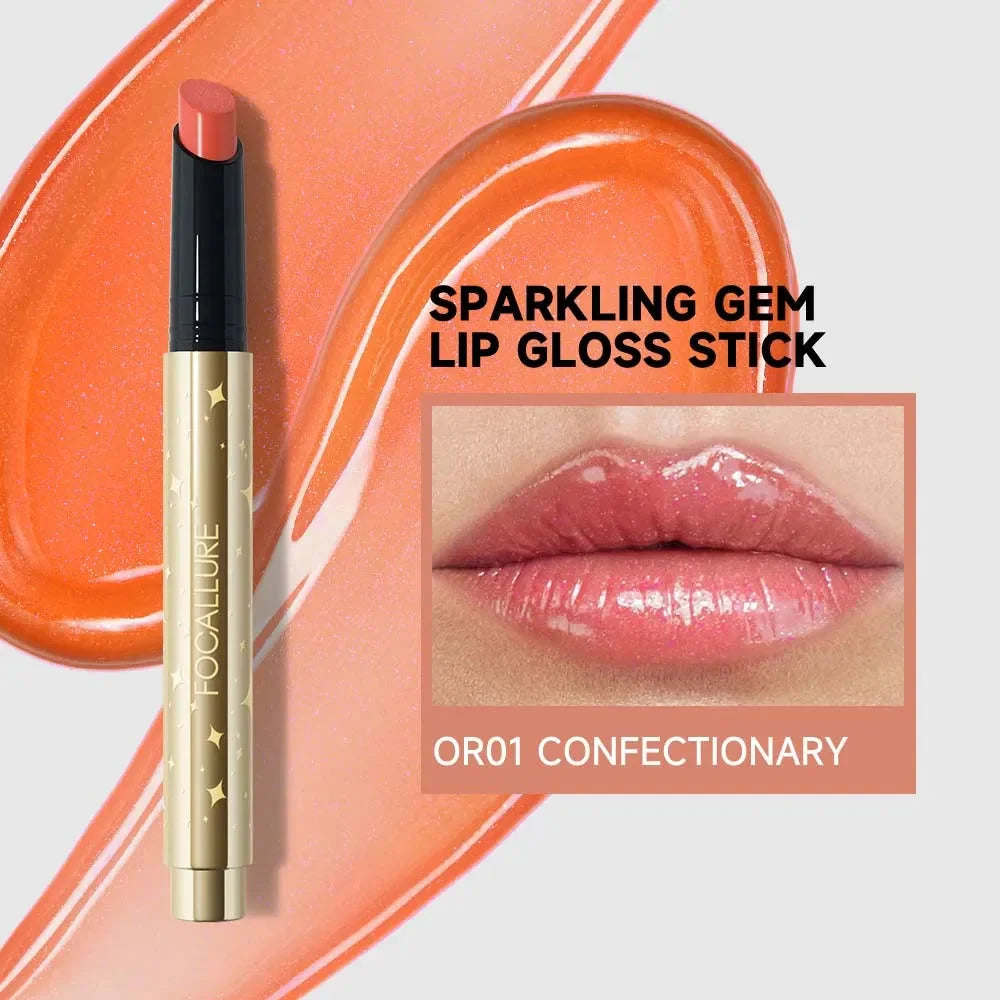 Focallure - Sparkling Gem Lip Gloss Stick | MazenOnline