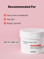 COSRX - One Step Original Clear Pad | MazenOnline