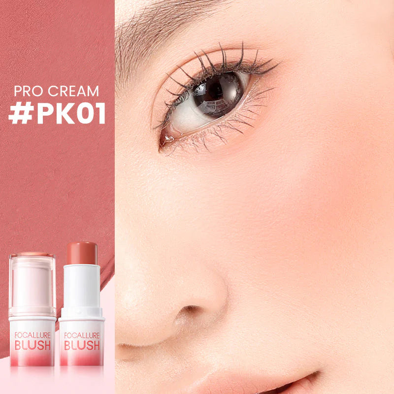 Focallure - Pro Cream Butter Multi-Use Blush Stick | MazenOnline