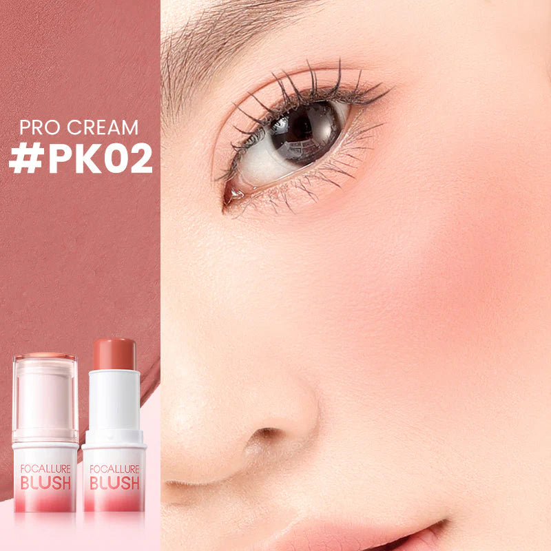 Focallure - Pro Cream Butter Multi-Use Blush Stick | MazenOnline