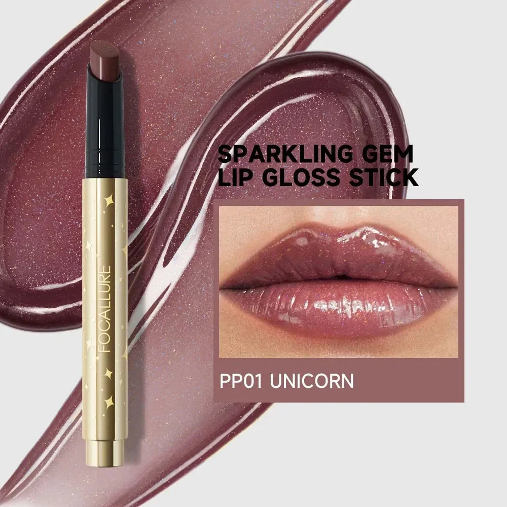 Focallure - Sparkling Gem Lip Gloss Stick | MazenOnline