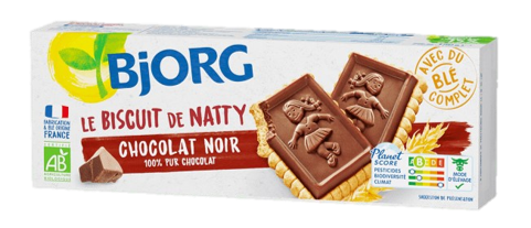 Bjorg - Chocolate Covered Natty Biscuits 150g | MazenOnline Main image