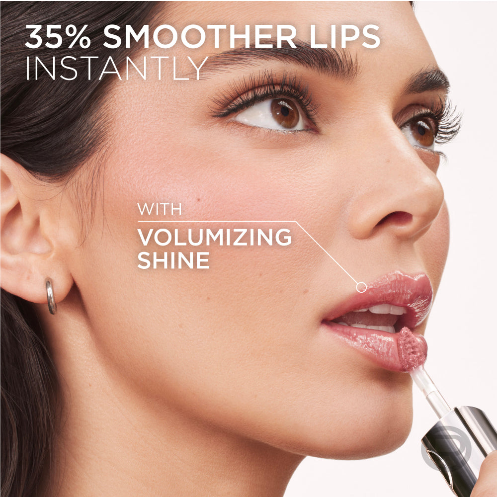 L'Oréal Paris - Plump Ambition Hyaluron Lip Oil, 24HR Hydration and Volumizing Shine | MazenOnline
