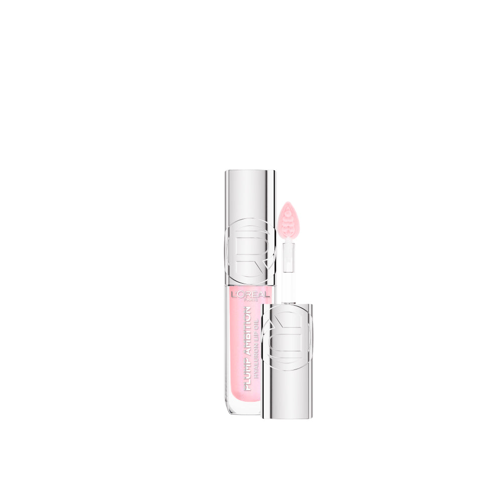 L'Oréal Paris - Plump Ambition Hyaluron Lip Oil, 24HR Hydration and Volumizing Shine | MazenOnline