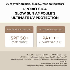 Probio-Cica Glow Sun Ampoule-SKIN1004