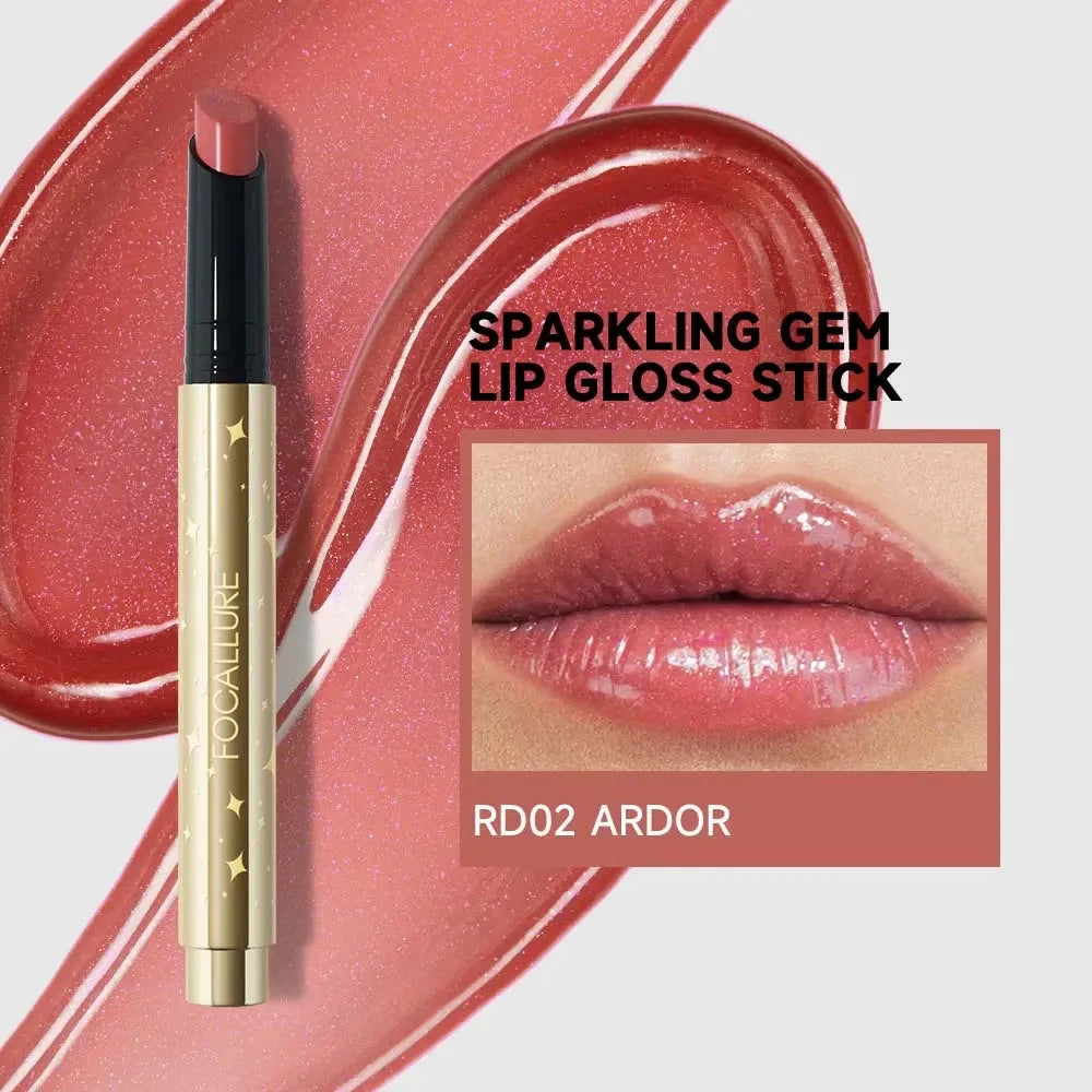 Focallure - Sparkling Gem Lip Gloss Stick | MazenOnline
