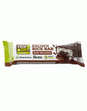 RICE BAR DARK CHOCOLATE 18G - MazenOnline