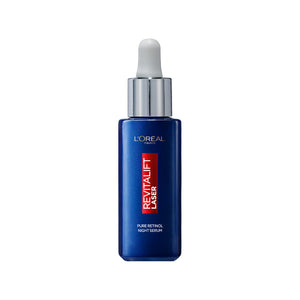 L'Oréal Paris - Revitalift Retinol Night Serum For Face, With 0.2% Pure Retinol, Moisturizes Skin and Eliminates Deep Wrinkles, For All Skin Types | MazenOnline