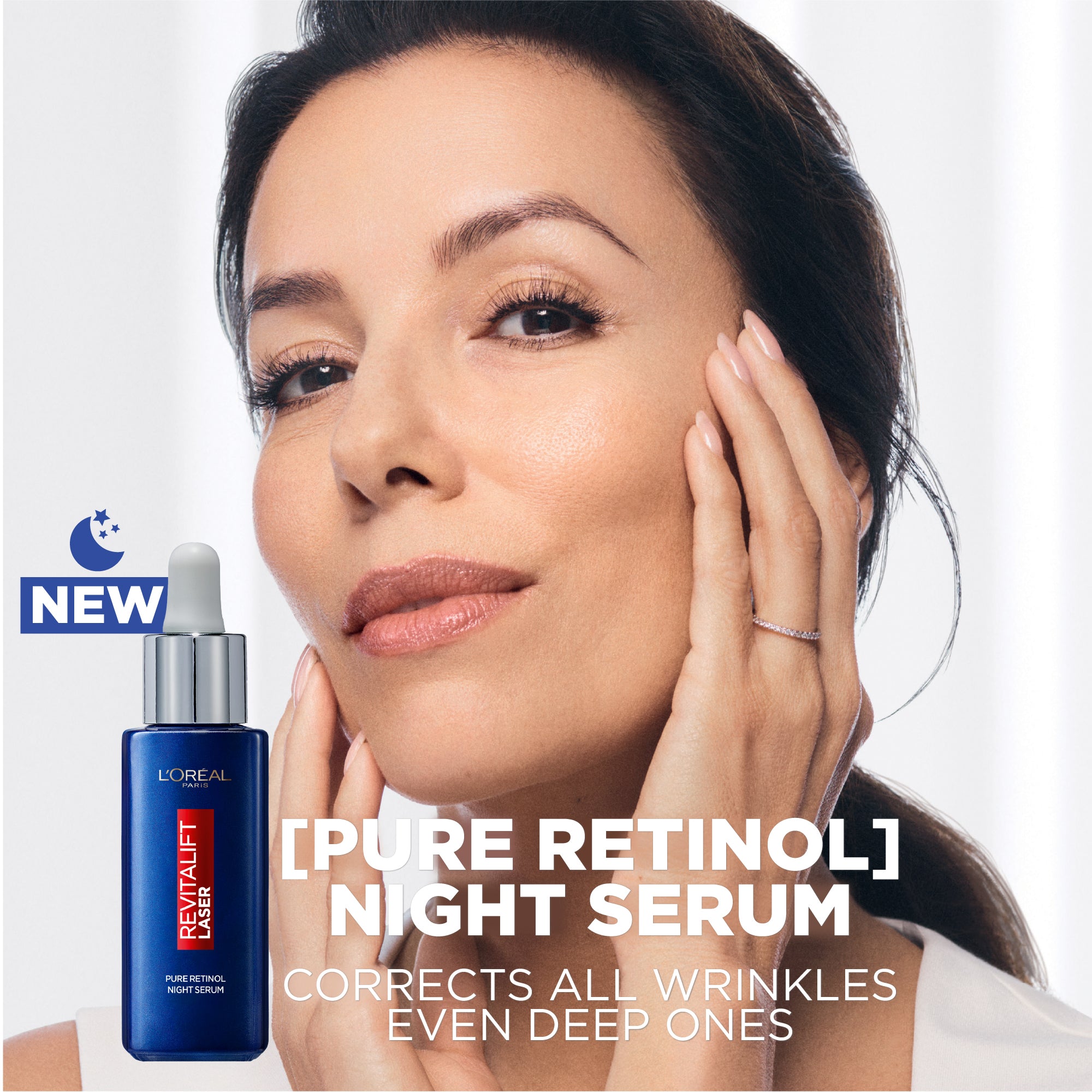 L'Oréal Paris - Revitalift Retinol Night Serum For Face, With 0.2% Pure Retinol, Moisturizes Skin and Eliminates Deep Wrinkles, For All Skin Types | MazenOnline